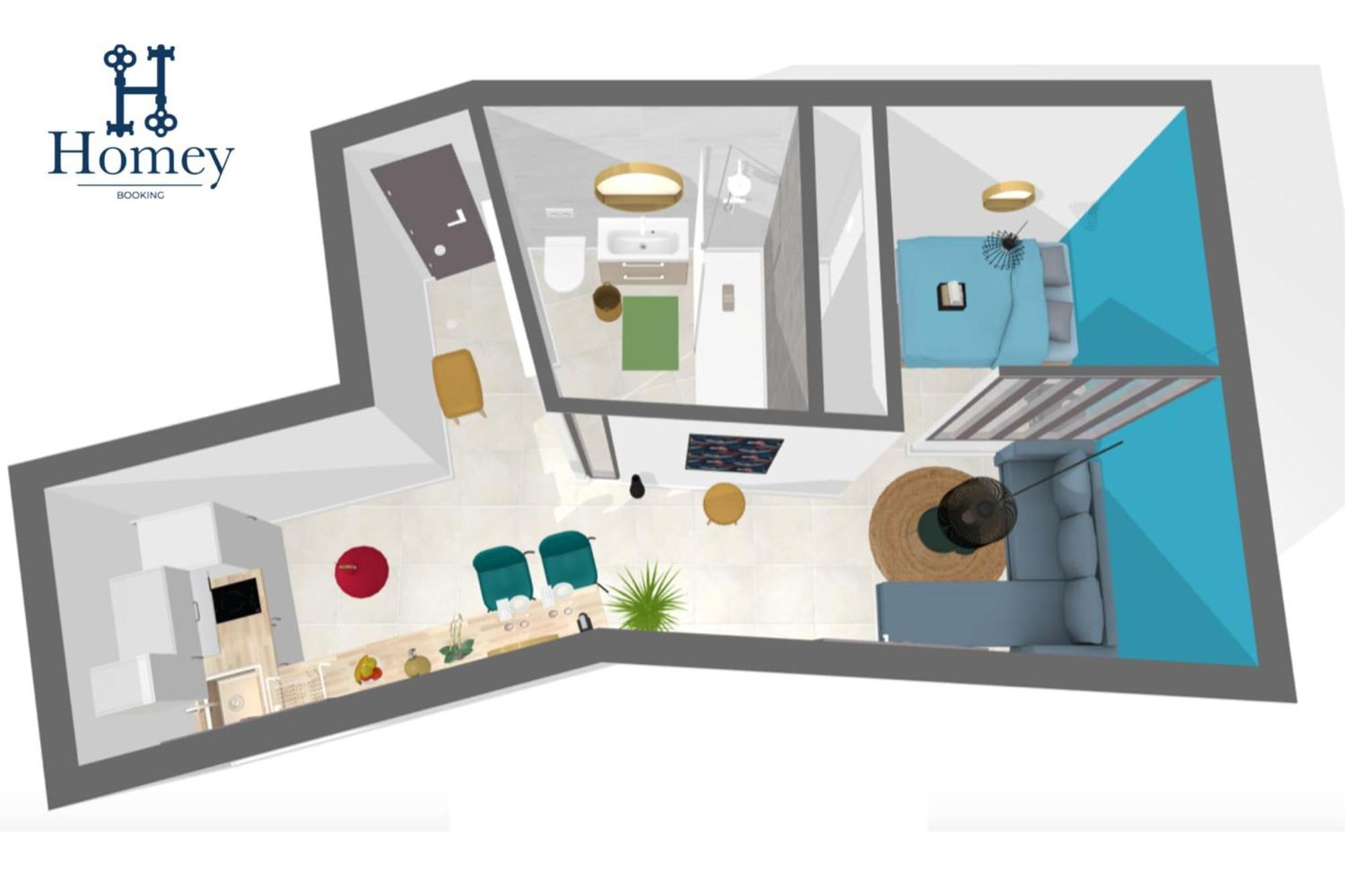 HOMEY SUPERCHILL - Appartement moderne et tout équipé - Netflix et WiFi inclus - Situé en Hyper-centre - Proche Genève Annemasse Extérieur photo